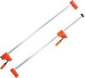 VEVOR Bar Clamps for Woodworking, 2-Pack 50" Parallel Clamp Set, F Clamp with 1100 lbs Load Limit, Even Pressure, High-strength Plastic and Carbon Steel, Wood clamps for Woodworking Metal Working