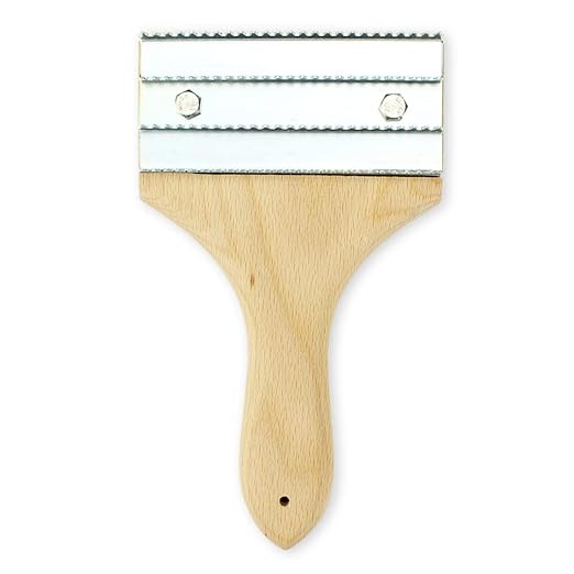 BHA 8" Buffing Wheel Rake for Removing Residual Buff Compound, Single Handle