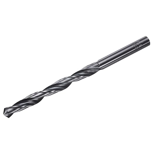 Drill Bit, 3/16" Cutting Diameter, 4241 HSS 118° Cutting Angle Uncoated Bright Versatile Jobber Bits - (Applications: for Drilling Plastic Wood Soft Metal), 12-Pieces