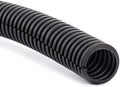 ZhiYo 20FT 3/4” Wire Loom Split Tubing Auto Wire Conduit Flexible Cover | High Temperature Heat Resistant -40F to 257F | Plastic Cover for Electrical Wires & Cables