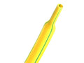 Kable Kontrol Heat Shrink Tubing - 1/4” Inch - 10' Ft Long, Yellow & Green Polyolefin - 2:1 Industrial Shrink Tube & Cable Sleeve for Electrical Wire Insulation - Rated for 600 V