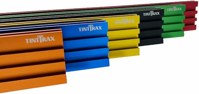 Multi T-Track - 3" Universal T-Track for Woodworking | Anodized Aluminum T Track Fence System | Woodworking Accessories | 36" Fence System (Set of 2) | Black