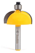 YONICO Cove Router Bits Edge Forming 1/2-Inch Radius 1/4-Inch Shank 13155q