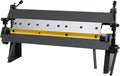 24-Inch Pan And Box Brake, W-2420a Metal Sheet Bending Brake, W/2", 3", 4"Removable Fingers Floor Standing 135° Bending Angles Hand Bending-Tools 20ga Mild Steel Plate For Furniture