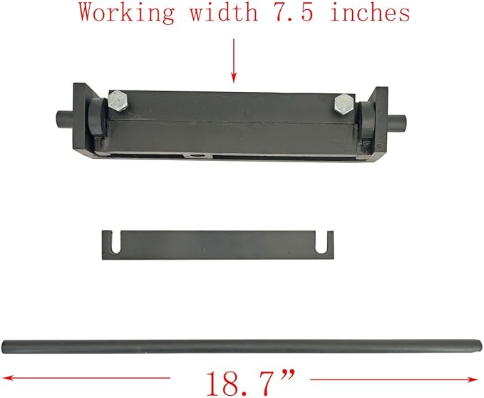 7.45" Steel Bending Brake Sheet Metal Bender Tool; Mini Sheet Metal Bender; Pan Brake; Metal Bending Tool