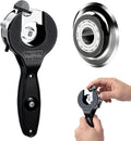 Ratcheting Tubing Cutter, Adjustable Ratchet Type Pipe Cutter 1/4" To 7/8", Ratcheting Pipe Cutter for Copper Aluminum Iron Stainless Steel Conduit Plumbing, PVC, Soft Metals