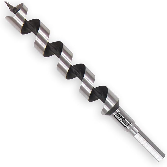 IVY Classic 46220 1-1/4 x 7-1/2-Inch Power Auger, High-Carbon Steel, 1/Tube