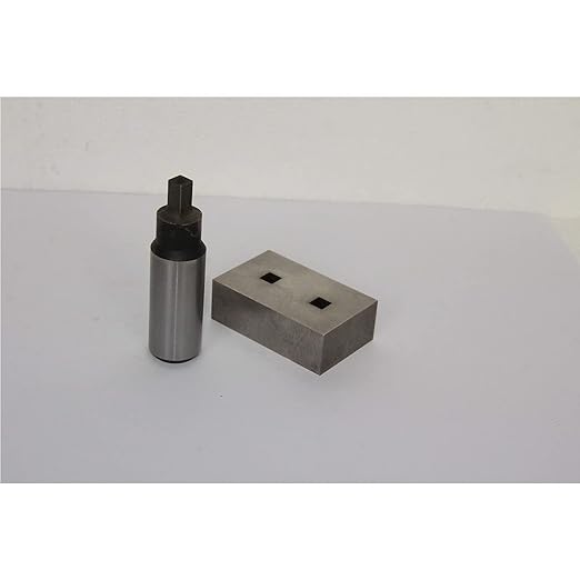KAKA INDUSTRIAL 1/4" Square Hole Punch Dies Tooling for PBS-9