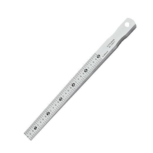 Thickness Gauge Taper Gauge Welding Wedge Feeler Gauge Gap Feeler Wedge Gauge Measurement Tool (0.4-6mm)