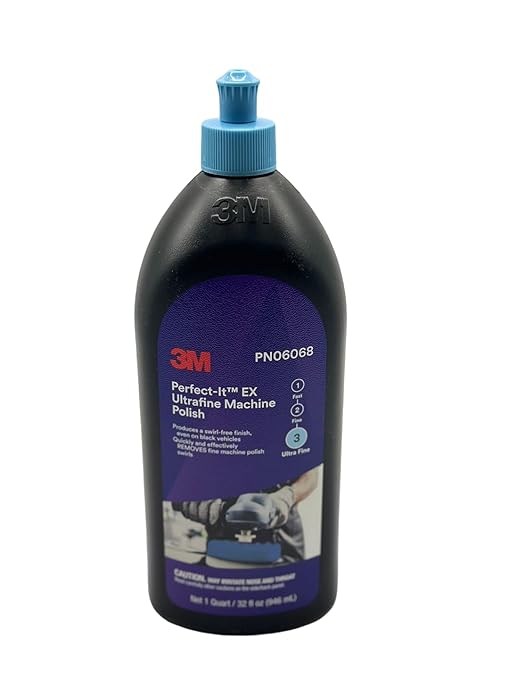 Perfect It Buffing and Polishing Kit - 36060(Rubbing Compound), 06094(Machine Polish), 06068(Ultrafine)
