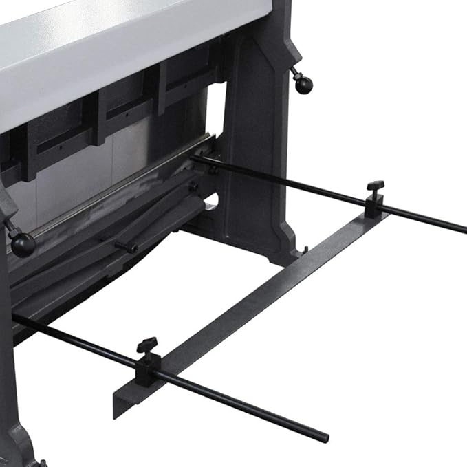 KAKA Industrial Sheet Metal Brake, 30 inch Shear and Slip Roll Combo 3-in-1 | 20-Gauge Capacity Heavy Duty Bending Machine with Back Gauge and Segment Fingers for Metal Fabrication