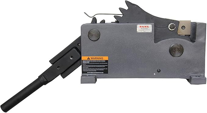 KAKA INDUSTRIAL MS-32 Sheet Metal Shear, 32mm (1.26") Cutter for Square Tube, Rebar, Rod, Flat Bar (1.5" x 0.5"), and Round Bar