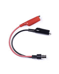 BNC Test Leads, BNC (F) to Alligator Clip, Test Lead Breakout Cable for Multimeter, 5A Current Rating, 1 Pack