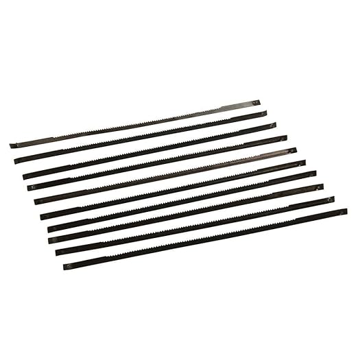 Scroll Saw Blades 10, 18, 21 TPI - Fits Skil SKL-80181 - Pinned Woodworking Sawblades (Pack of 36, 12 per TPI)