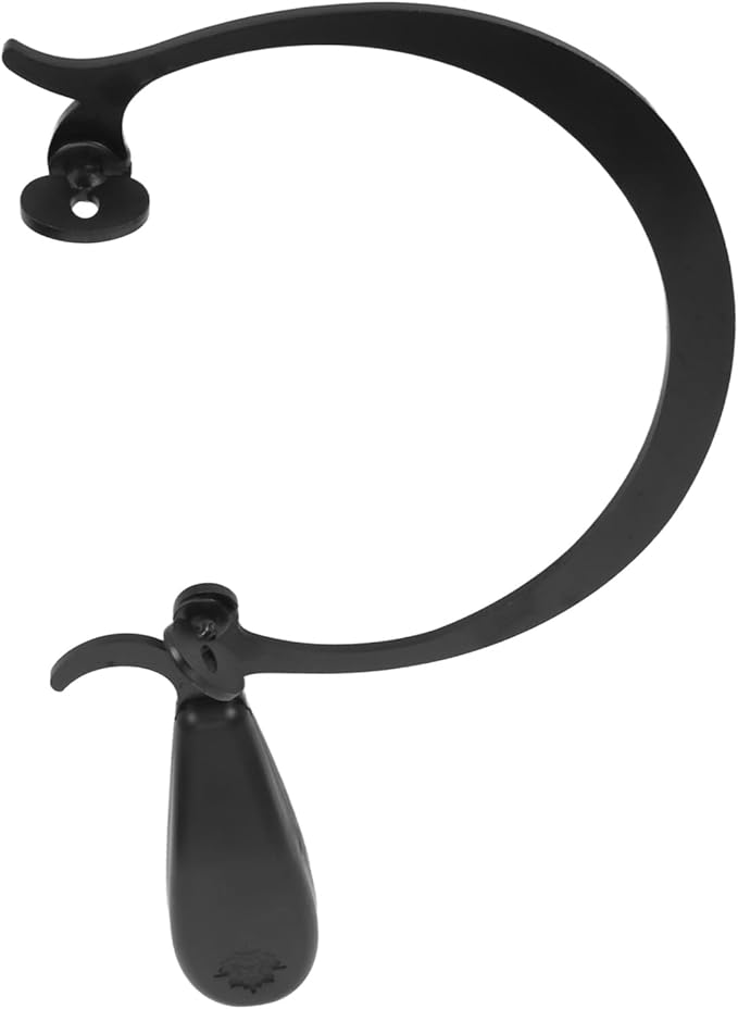 Jewelers Saw Frame, Alloy Curved Coping Saw Frame with Black Handle Handicraft Tools for Decoration, Hobby, Craft Processing, Jewelry Stores