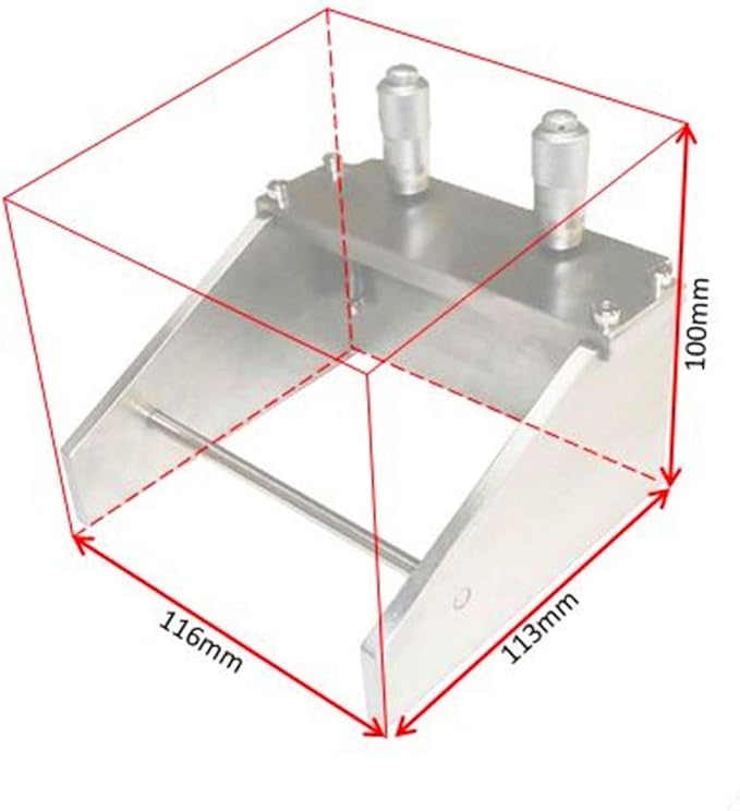 Adjustable Film Coating Applicator Film Coater with Micrometer Wet Film Preparation Device 0-3500μm （100mm）