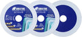 SHDIATOOL Diamond Glass Cutting Disc 5-Inch Saw Blade, Ultra-Thin Cut Off Wheel for Tile Ceramic Porcelain Marble 125mm (3 of Pack)