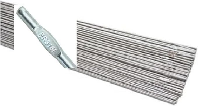 Stainless Steel 316L TIG Welding Rod TIG Welding Wire ER316L 1/16"X36" 10Ib Box Tig Rods (1/16" 10 Pound Box) ER316L-063-36 (10)
