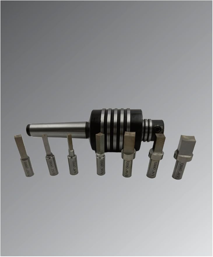 Assorts Lathe's High-Precision Live Revolving Center with MT-2 Shank, Featuring HSS Square Rotary Broach for Accurate and Efficient Metalworking Operations