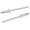 100pcs 1/8 x 1/2 inch 304 Stainless Steel Pop Rivets, 3.2 x 12.7mm Blind Rivets for DIY/Automotive Repairs/Furniture