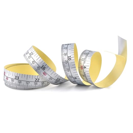 WIN TAPE Workbench Ruler Adhesive Backed Tape Measure - 40 Inches 101 Centimeters