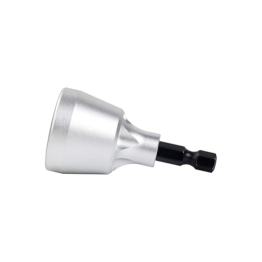 Deburring External Chamfer Tool, with HSS Blade, Quick Release Hex Shank Deburring Chamfering Drill Bit for 1/8" to 3/4"(3-19mm) Diameter TS/DJQ-01