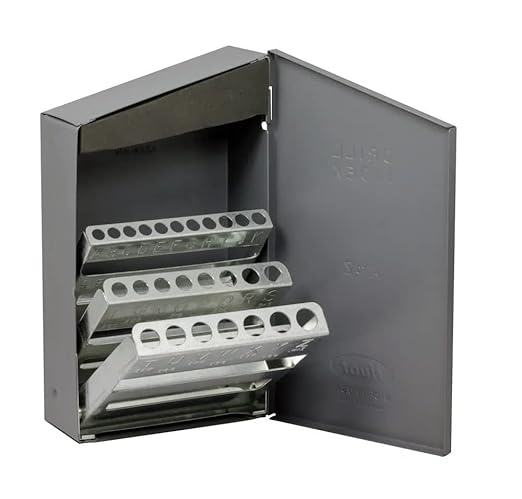 Drill America Drill Bit Index/Case, A - Z Stub Length (26 Sizes), 11400, HUT2026