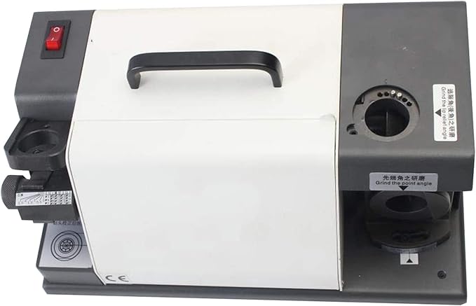 KAKA INDUSTRIAL TX-Z20 Drill Bits Sharpener and Grinder 18 Collets Drill Grinding Machine Portable Grinding Sharpening Machine CNC Router Bit Sharpener
