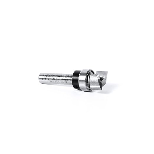 Amana Tool - 45460-S Carbide Tipped Flush Trim Plunge Template 1/2 Dia x 1/4" Sh