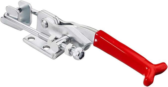 2Pack 701lbs Toggle Clamp 431,Heavy Duty Toggle Latch Clamp for Latch Lock,Self Latch Toggle Latch Action Lock for Tire Carrier Latch,Smoker Lid Latch,Cam Clamp Latch Pull Latch,Draw Latch Hardware