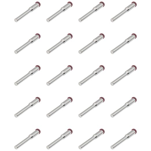 20 PCS Shank Mandrel 1/8 Inch Cut Off Wheel Screw Mandrel Shank Holder Metal Rotary Tool Accessories Suitable for Most Diamond Cutting Wheel