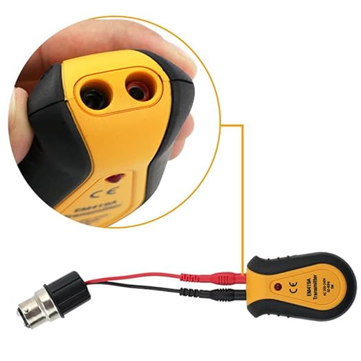 allsun AC 200-240V Circuits Fuses Breaker Non-Contact Voltage Sensor Locate AC Circuits/Fuses Socket Plugs Lamp Outlet Adapters