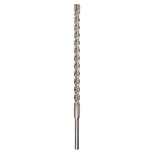 1-1/4" X 24 in SDS MAX Bits - Rotary Hammer Drill Bits, Carbide Masonry Drill Bits for Concrete, Stone and Brick, SDS MAX Hammer Double Flute