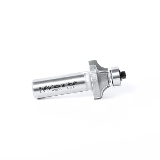 Amana Tool - 49506 Carbide Tipped Corner Round 1/4 Radius x 1" Dia x 1/2 Shank