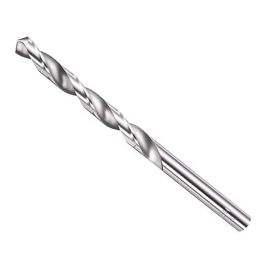 Drill Bit, 7mm Cutting Diameter, 4241 HSS 118° Cutting Angle Uncoated Bright Versatile Jobber Bits - (Applications: for Drilling Plastic Wood Soft Metal), 1-Pieces