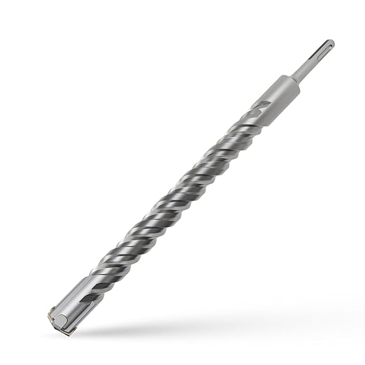 CSOOM SDS Plus Rotary Hammer Drill Bit 1"x12.2", Professional Concrete Drill Bit for Concrete, Brick, Stone and Cement Walls