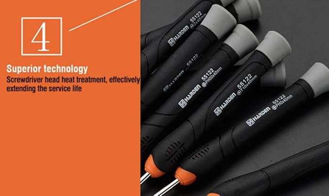Edward Tools Precision Screwdriver Set with Storage Case - 9 Screwdrivers including Flat, Phillips and Torx - Small Screwdriver Set for Electronics, Eyeglass, Computer, Laptop, Jeweler - Cr-V Steel