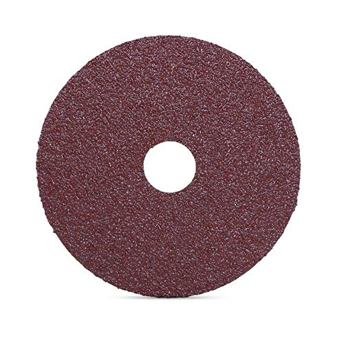 BHA Aluminum Oxide Resin Fiber Sanding and Grinding Discs, 4.5” x 7/8”, 60 Grit - 25 Pack