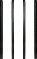 GeilSpace 1" x 42" Pre-Cut Black Metal Pipe, Industrial Steel Fits Standard One Inch Black Threaded Pipes and Fittings - Vintage DIY Industrial Shelving (1" × 42")