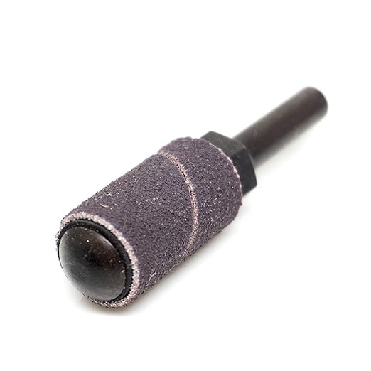 Benchmark Abrasives 1/2” x 1” Aluminum Oxide Sanding Bands, Spiral Bands Rotary Sander Attachment for Drill & Die Grinder, Metal Polishing Sanders for Woodworking - Sander Tool (10 Pack), 60 Grit