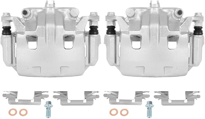 SCITOO 19B3123A 19B3122A Front Left & Right Disc Brake Calipers Assembly w/Bracket For Nissan For Frontier/For Pathfinder/For Xterra,For Suzuki For Equator