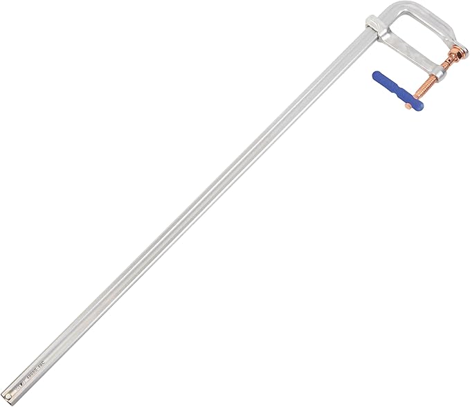 Wilton Spark-Duty Heavy F-Clamp, 48" Opening, 7" Throat, 4880 Lbs. Clamping Force (Model 4800S-48C)