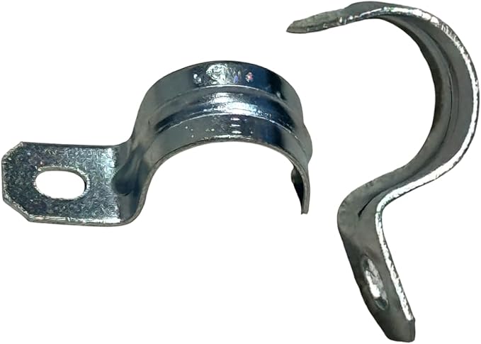 1-Inch One-Hole Conduit Strap | Steel Clamp for Rigid/IMC - Sandbaggy (1 inch, 200, Count)