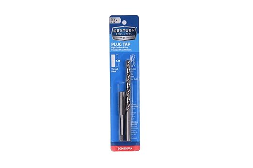 Century Drill & Tool 97516, 10.0X1.25 TAP/11/32 Drill