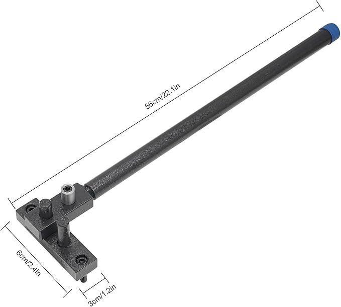 Manual Rod Benders Metal Bending Machine, Heavy-duty Manual Rebar Bender 190° Adjustable Bending Hand Tools with Maximum Bendable Diameter 12mm for Bend Steel, Copper, Aluminum