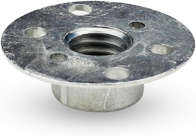 BHA Angle Grinder Ribbed Backing Pad for Resin Fiber Disc, 4.5" x 5/8"-11