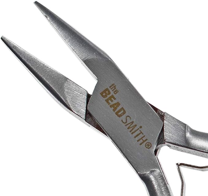 Craft County Comfort Grip Chain Nose Pliers – for Bending Wire, Closing Bead Tips, Manipulating Jump Rings, and Forming Loops (Regular)