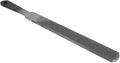 Benchmark Abrasives 8" Single Cut Farmer’s Own File, American Pattern Second Cut Rectangular Hand File Without Handle for Filing Agriculture or Garden tools, Axe (8")