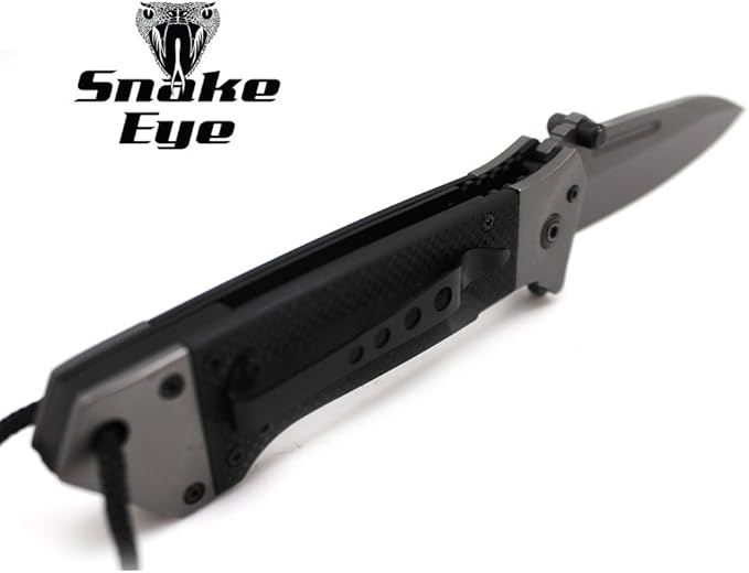 Snake Eye Tactical Heavy Duty Every Day Carry Folding Pocket Knife