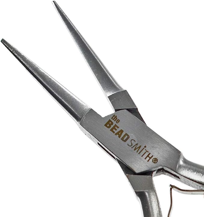 Craft County Comfort Grip Chain Nose Pliers – for Bending Wire, Closing Bead Tips, Manipulating Jump Rings, and Forming Loops (Long Nose)